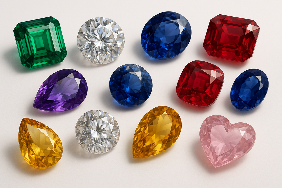 various gemstones