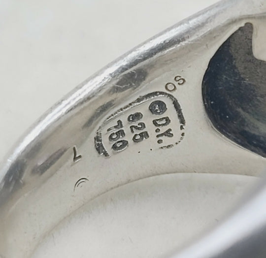 David Yurman Albion 15mm Amethyst Ring – Gold