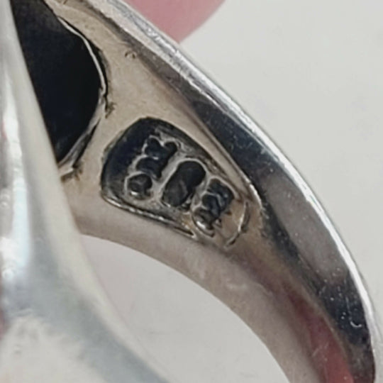 David Yurman Albion 20mm White Agate & Diamond Ring-