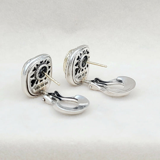 David-Yurman-Albion Diamond Earrings-