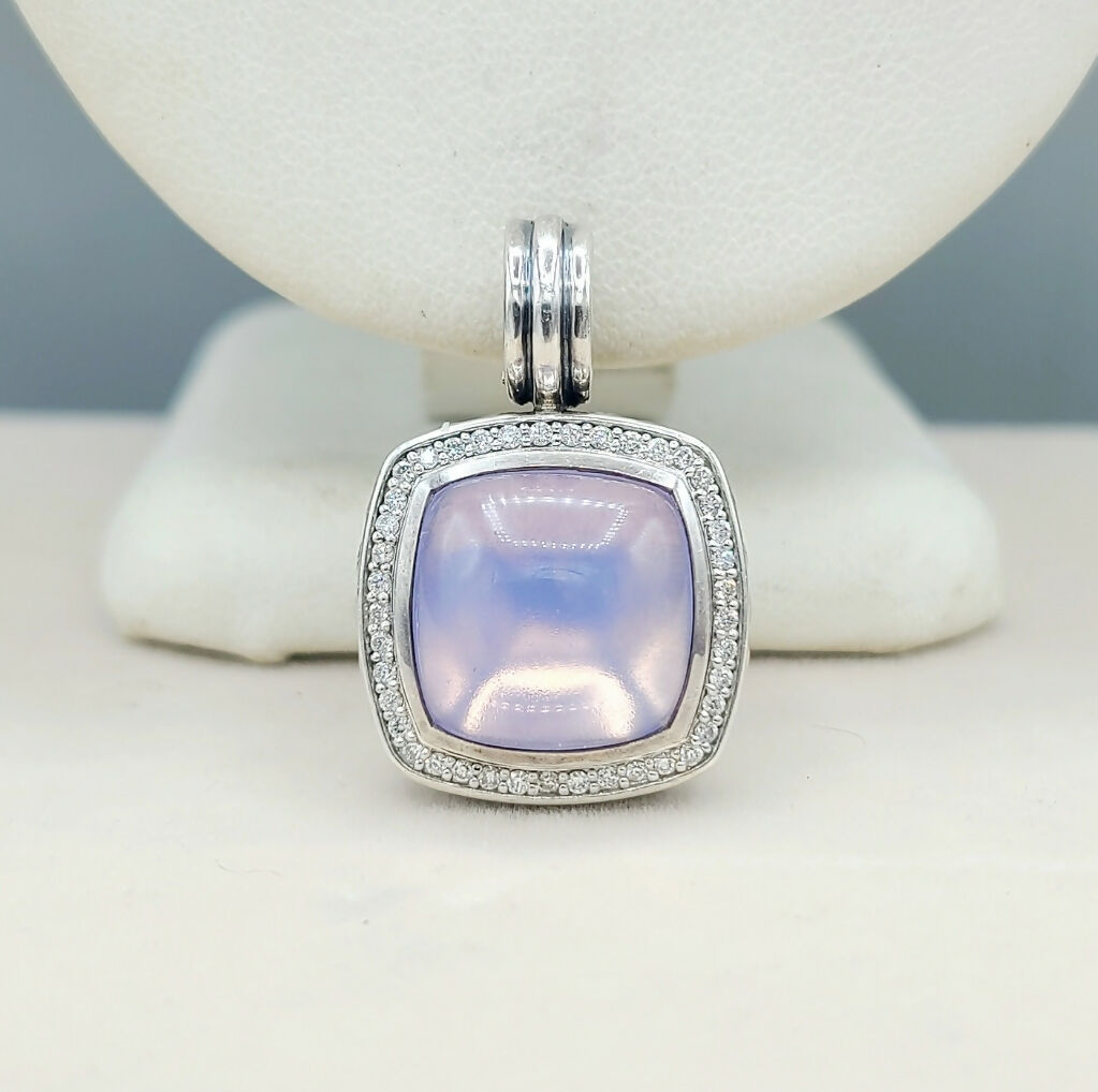 David Yurman Albion Lavender Moon Quartz Pendant | Certified Pre-Owned AYW Luxury #