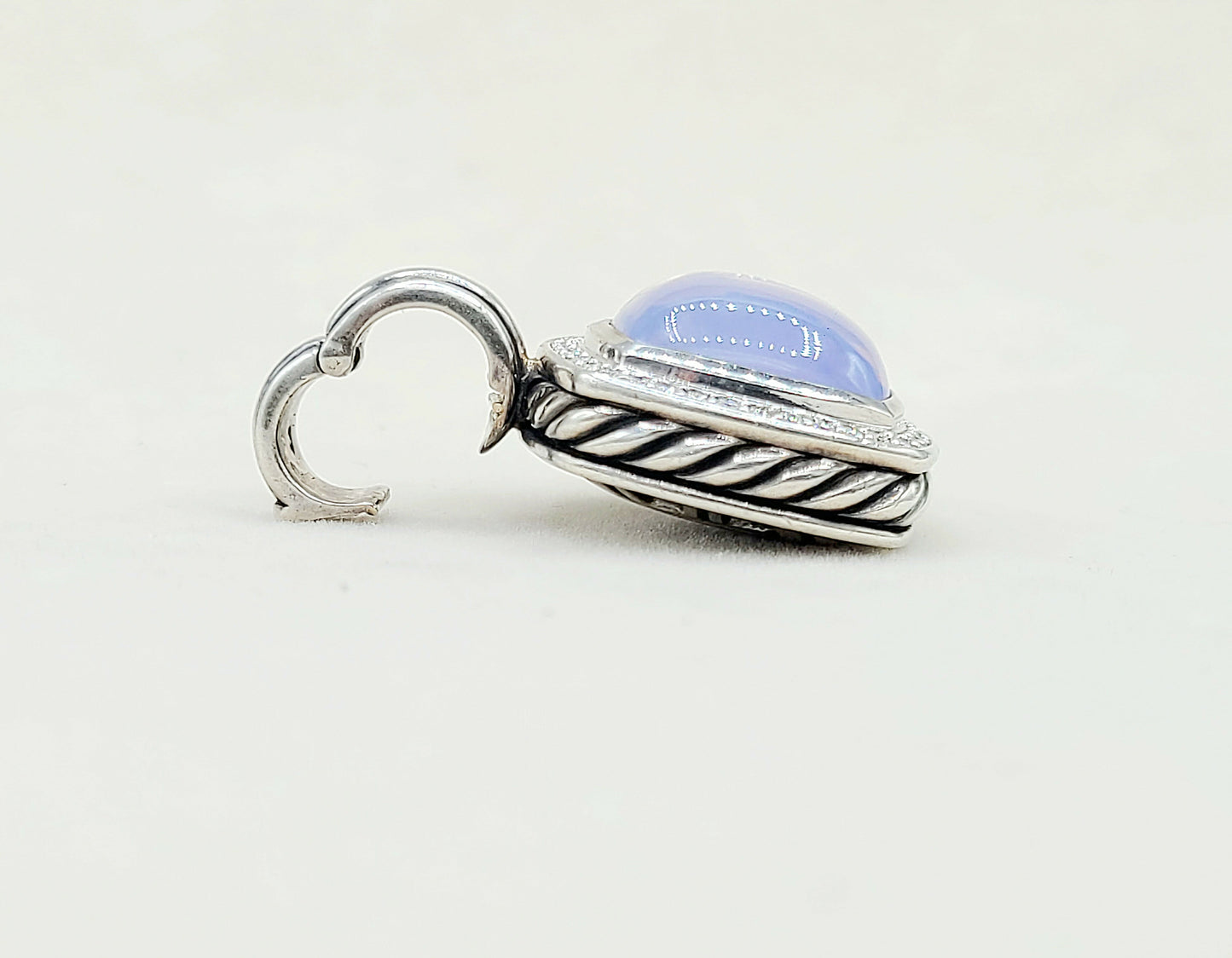 David Yurman Albion Lavender Moon Quartz Pendant | Certified Pre-Owned AYW Luxury #