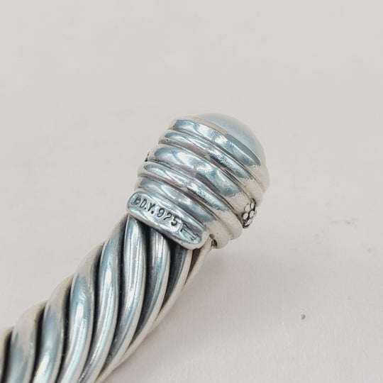 David Yurman Bracelet 10mm Pearl & Diamonds