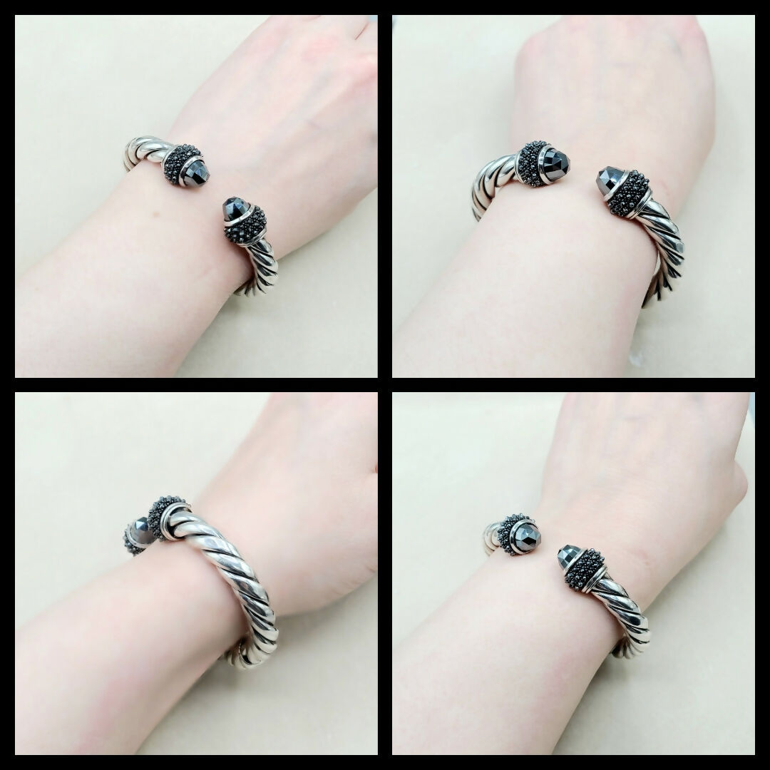 David Yurman Osetra Berries Hematite Bracelet | Certified Pre-Owned AYW Luxury #