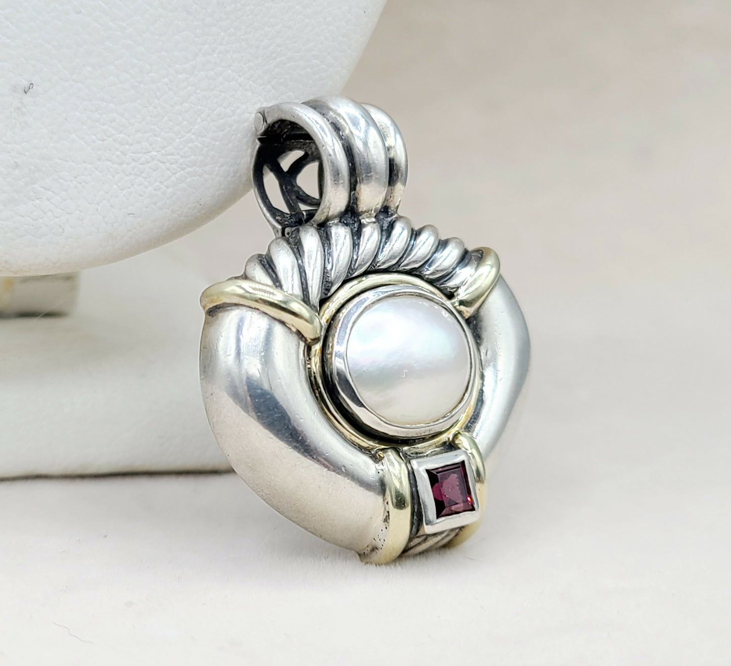 David Yurman Large Renaissance Pearl Pendant | Certified Pre-Owned #