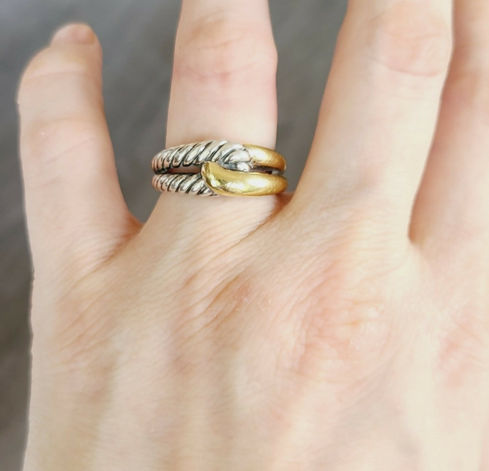 David Yurman Single-Loop Labyrinth Ring AYW Luxury #