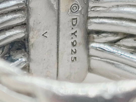 David Yurman Wide Anjelika Ring-With Diamonds-