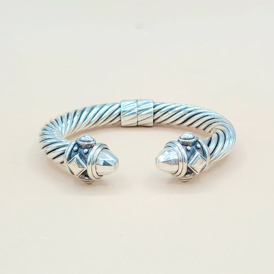 David Yurman 10mm Renaissance Sterling Silver Bracelet
