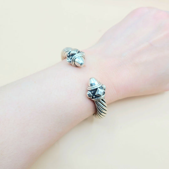 David Yurman 10mm Renaissance Sterling Silver Bracelet