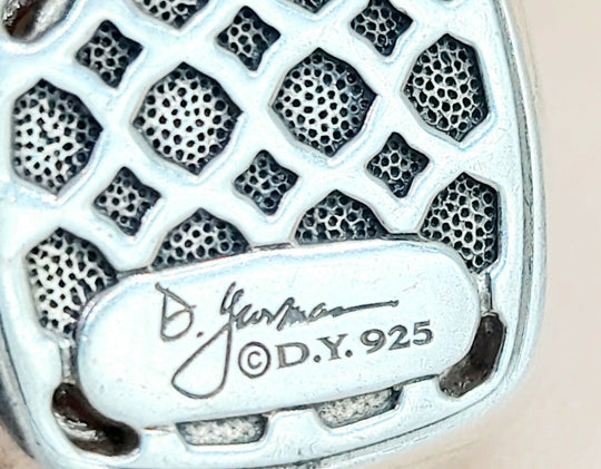 David Yurman Albion-14mm Rock Crystal Diamonds Pendant