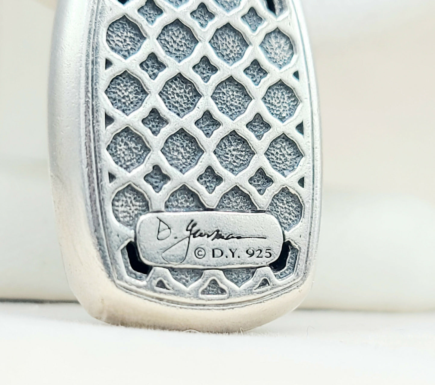David Yurman Albion Black Orchid Diamond Pendant Certified Pre-Owned AYW Luxury #