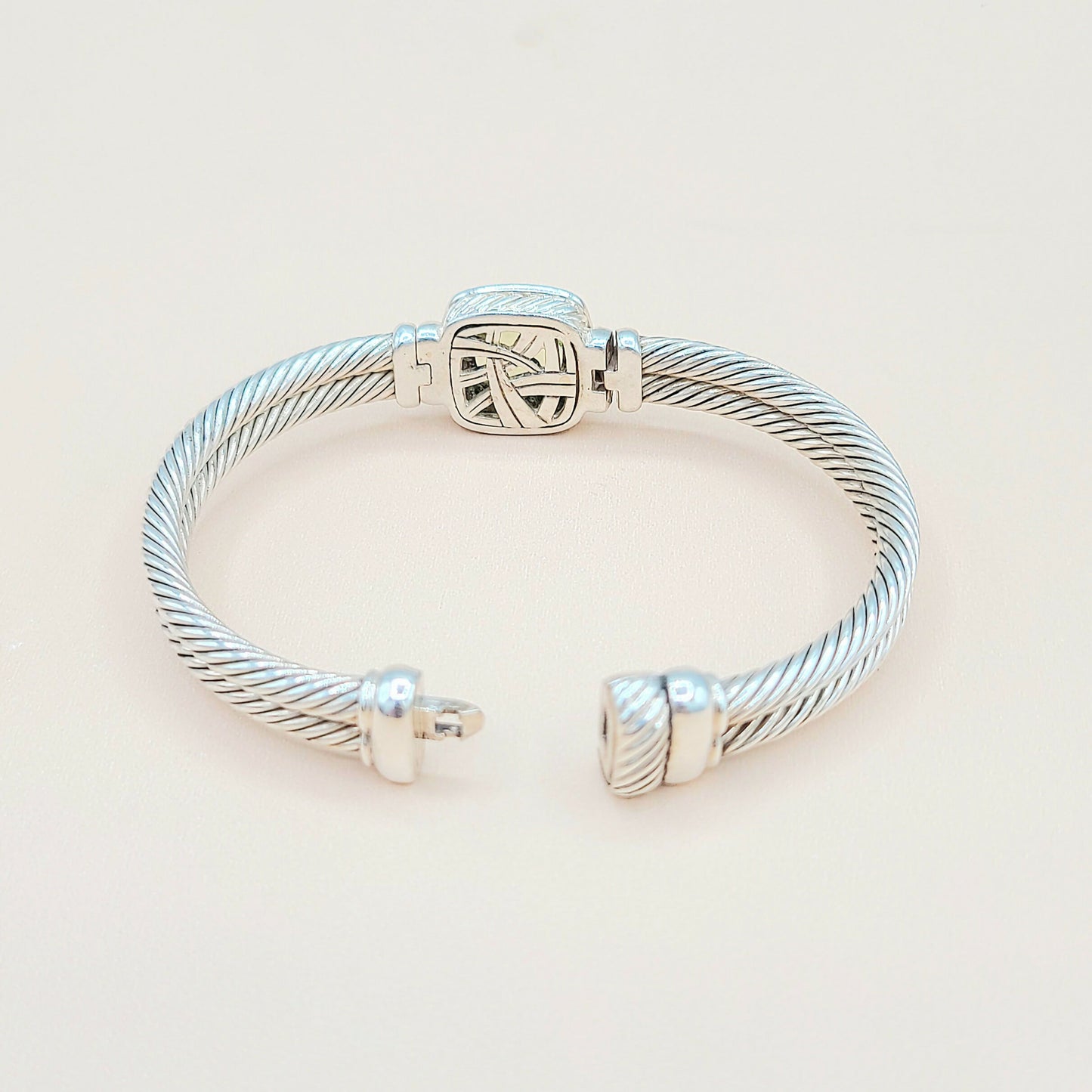 David Yurman Albion Lemon Citrine Diamond Bracelet | Certified AYW Luxury #
