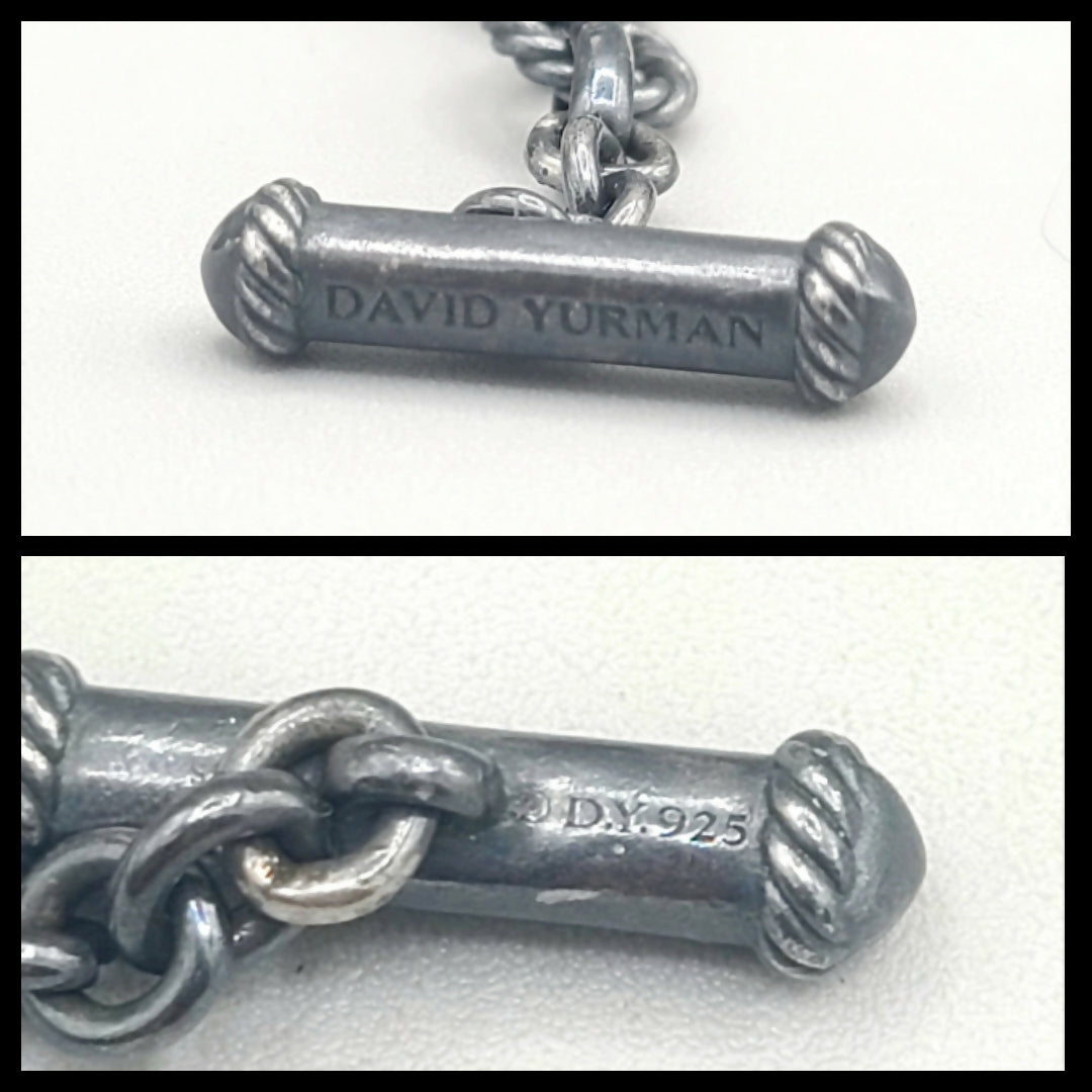 David Yurman Diamond Coil Charm Necklace | Certified Pre-Owned AYW Luxury #