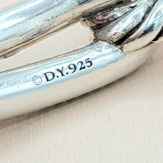 David Yurman Labyrinth Single Loop Diamond Bracelet