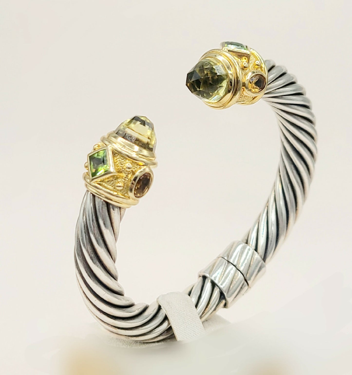 David Yurman Renaissance Peridot & Citrine Bracelet | Certified AYW Luxury #