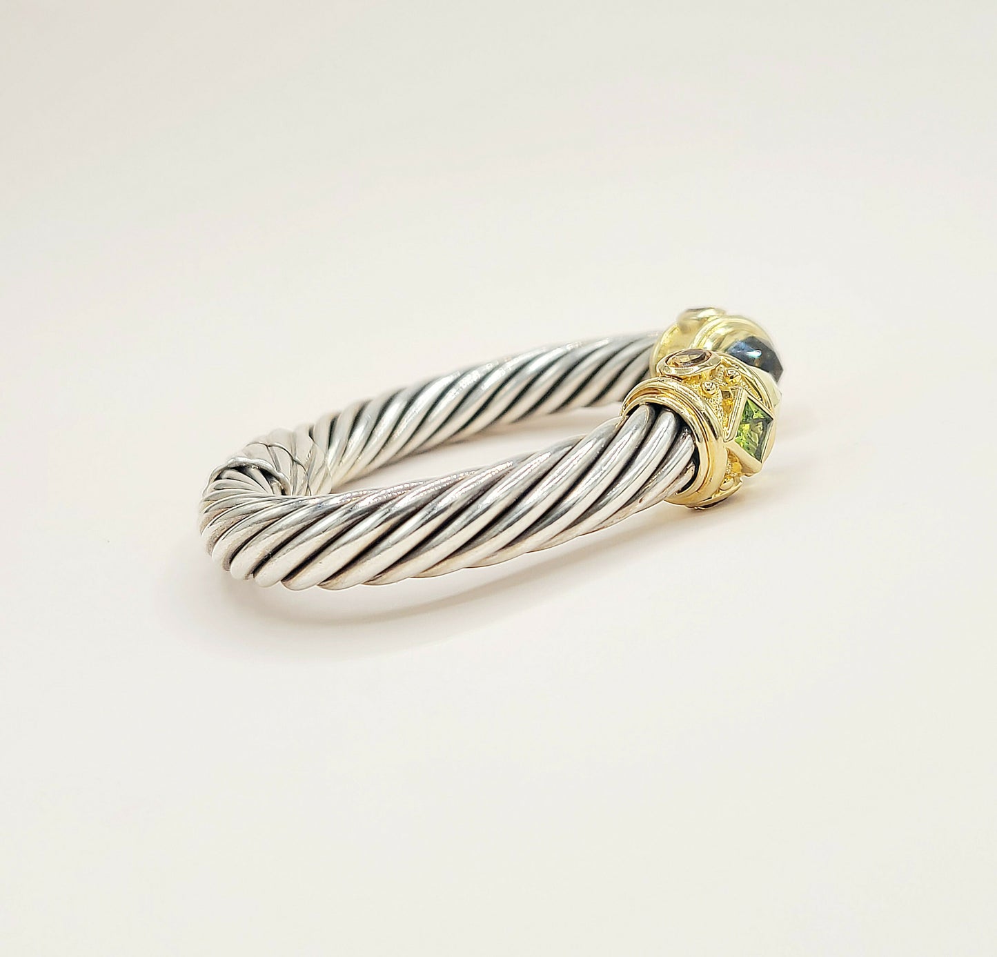 David Yurman Renaissance Peridot & Citrine Bracelet | Certified AYW Luxury #