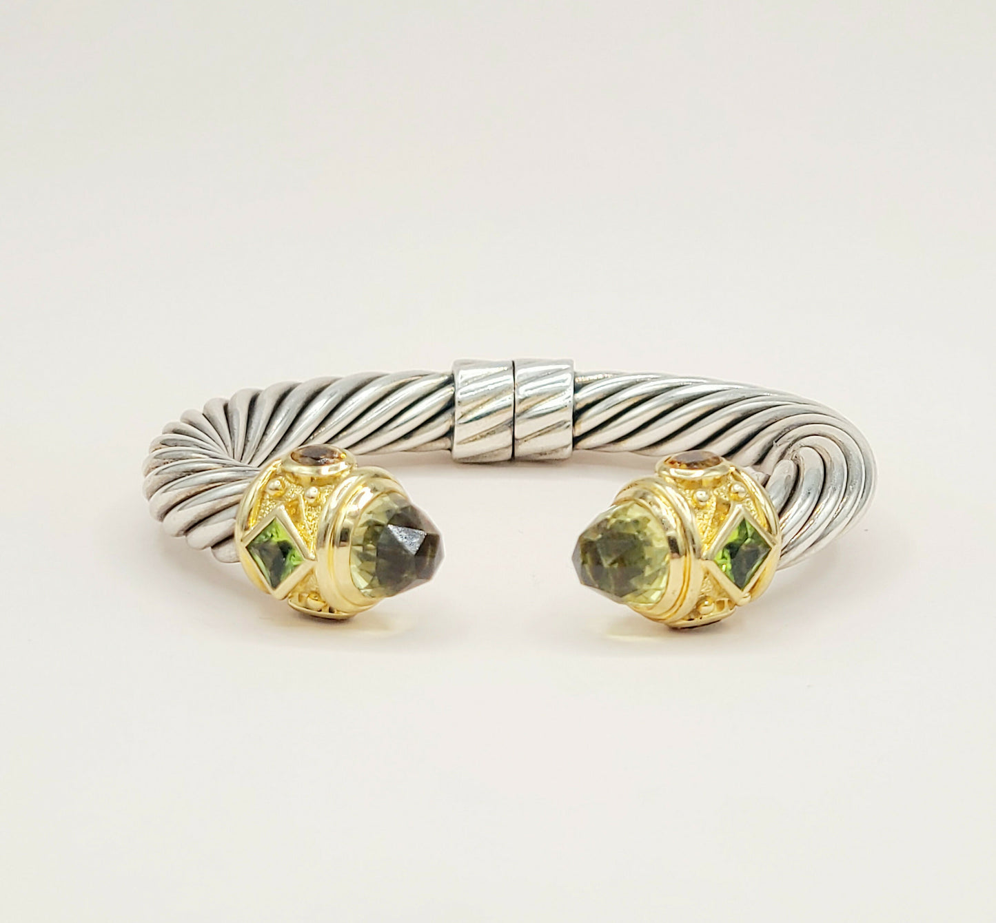 David Yurman Renaissance Peridot & Citrine Bracelet | Certified AYW Luxury #