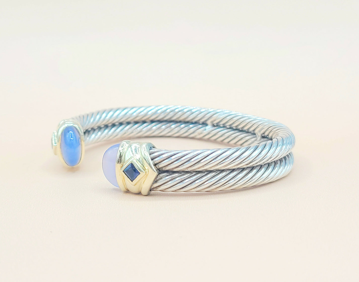 David Yurman Renaissance Chalcedony Iolite Bracelet | Certified AYW Luxury #