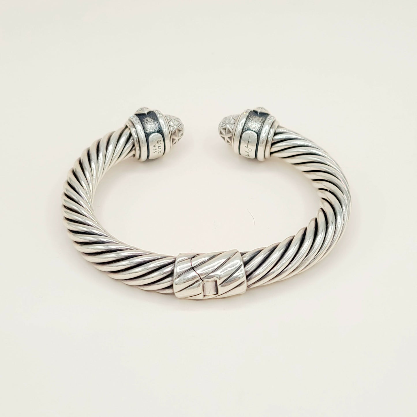 David Yurman Renaissance Classic Cable Diamond Bracelet | Certified AYW Luxury #