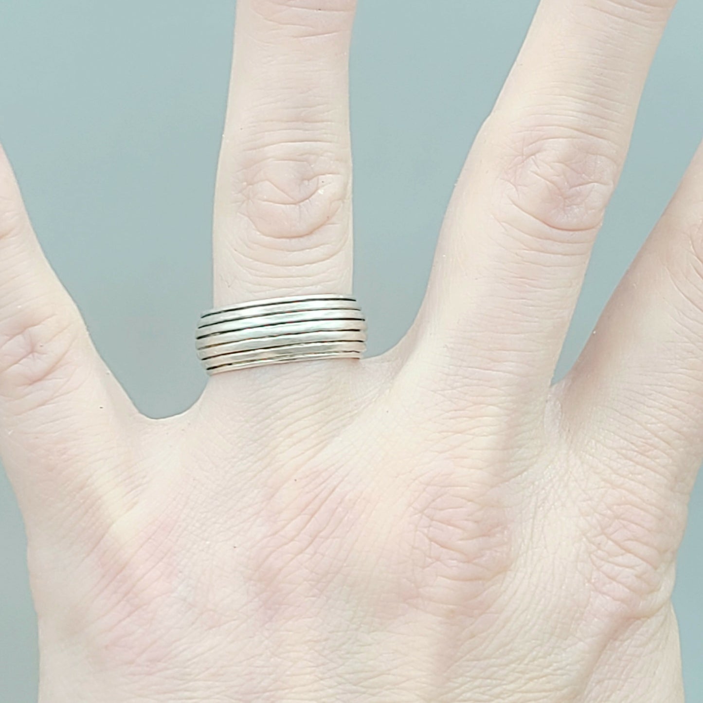David Yurman Royal Cord Chairman Band Ring Silver | Certified AYW Luxury #