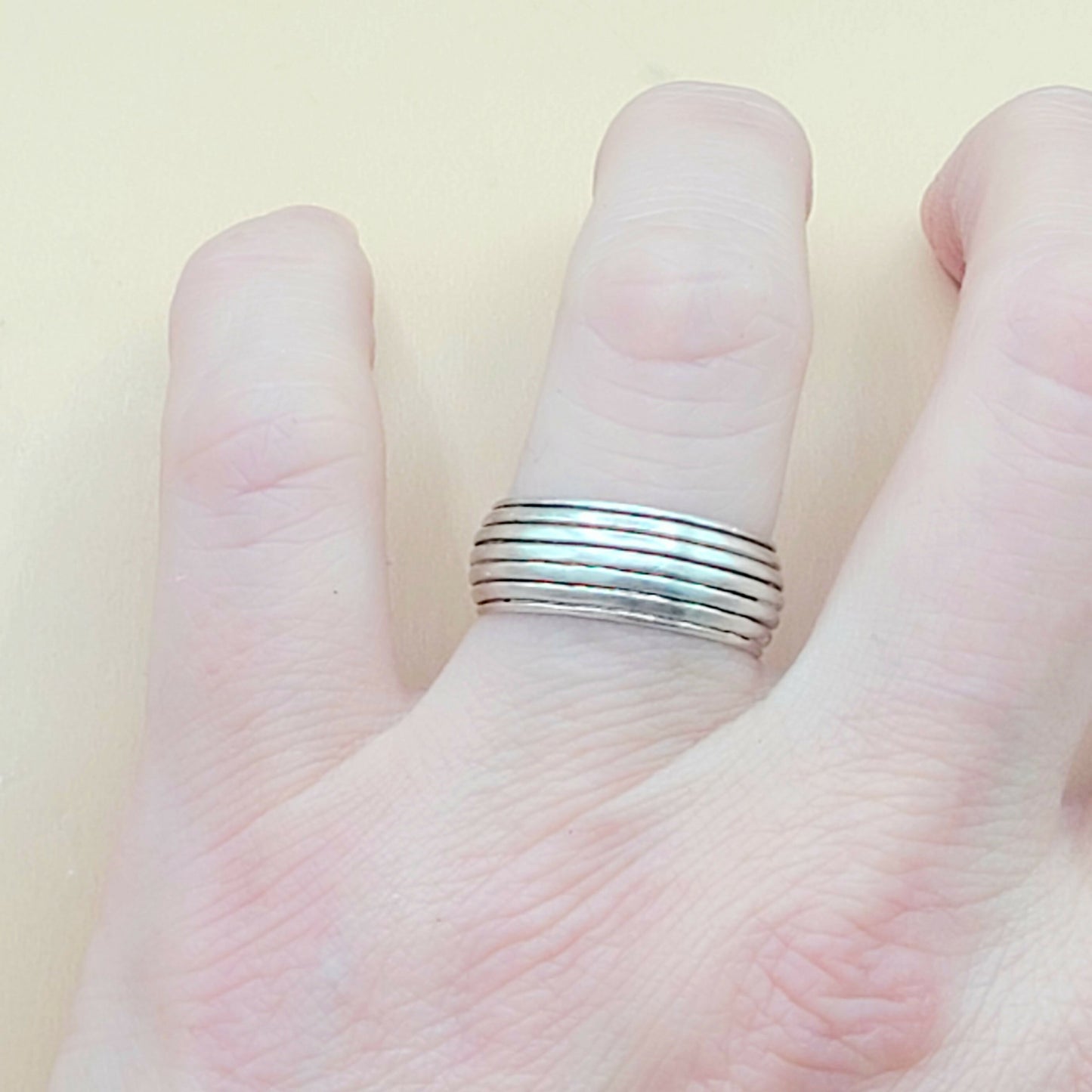 David Yurman Royal Cord Chairman Band Ring Silver | Certified AYW Luxury #