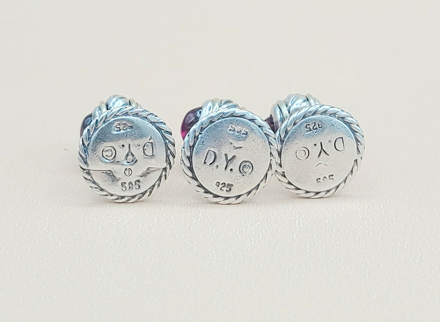 David Yurman Thoroughbred Garnet Tuxedo Set | Certified Pre-Owned #
