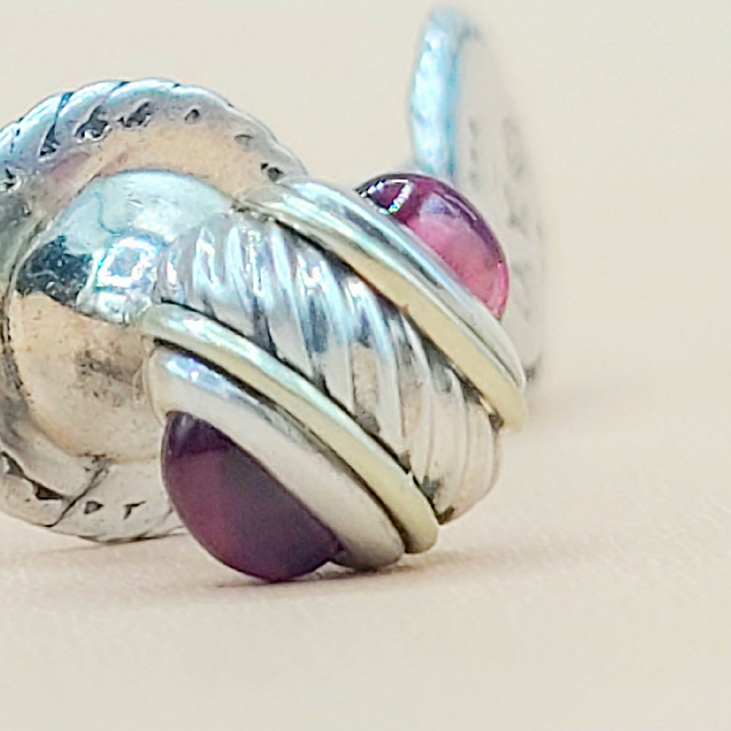 David Yurman Thoroughbred Garnet Tuxedo Set | Certified Pre-Owned #