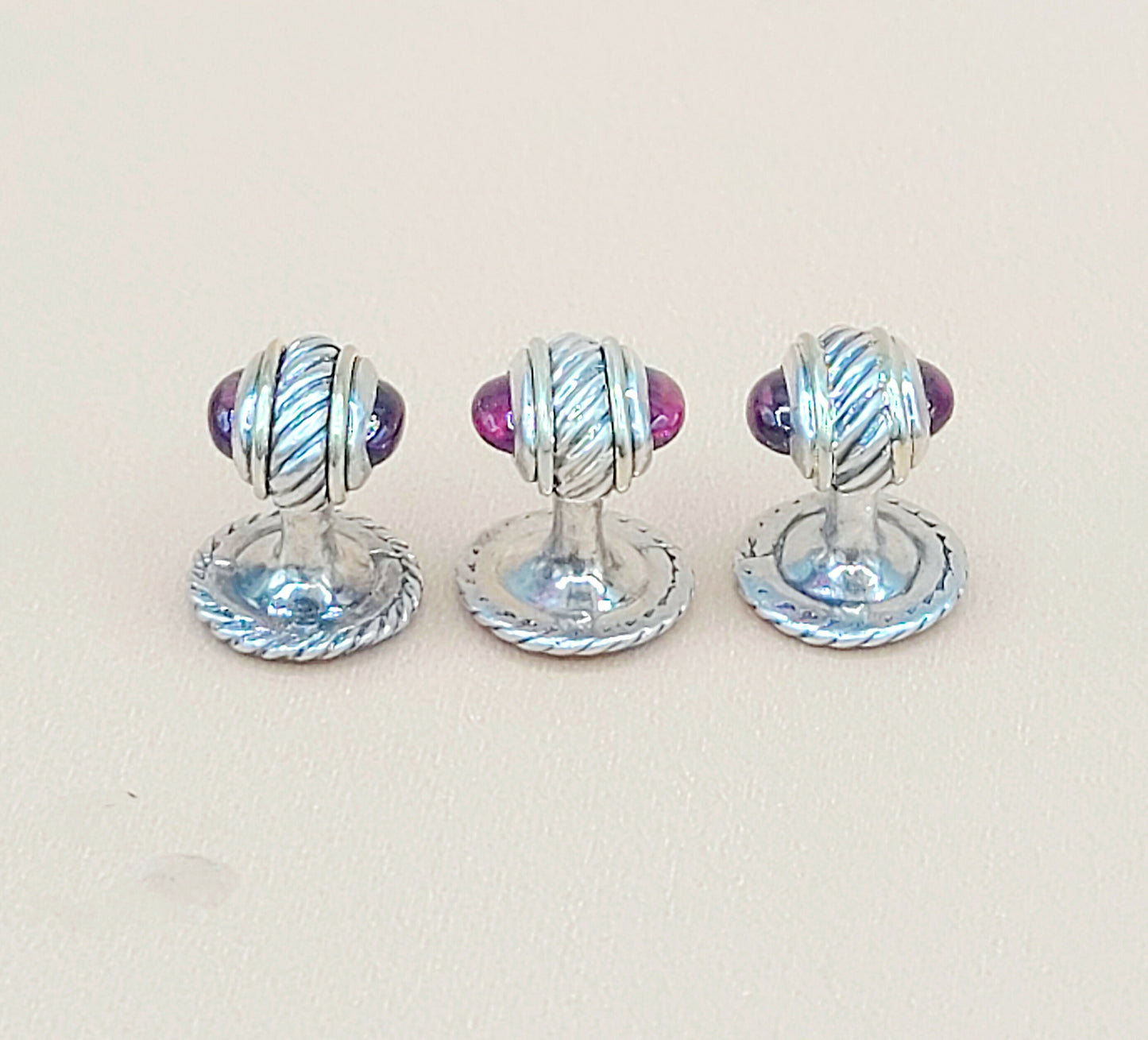 David Yurman Thoroughbred Garnet Tuxedo Set | Certified Pre-Owned #