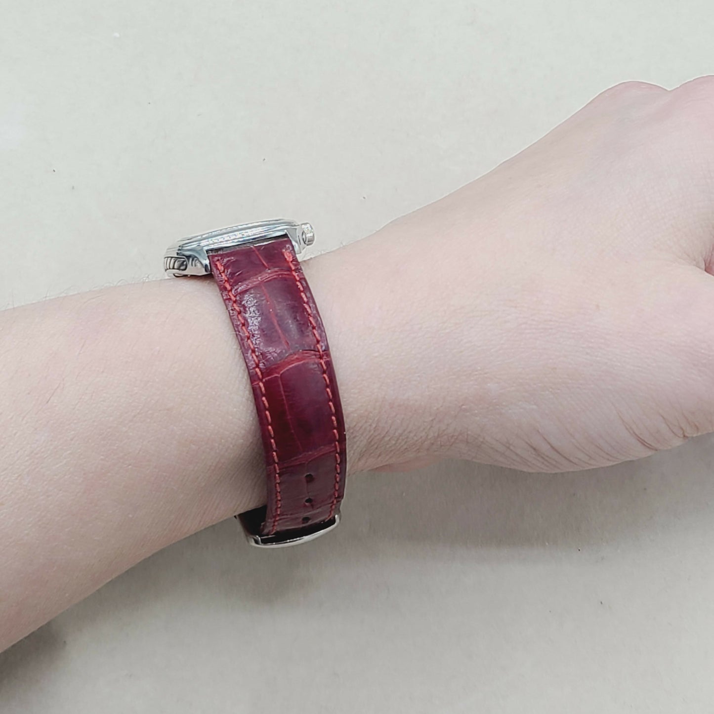 David Yurman Thoroughbred Watch Pink Sapphire