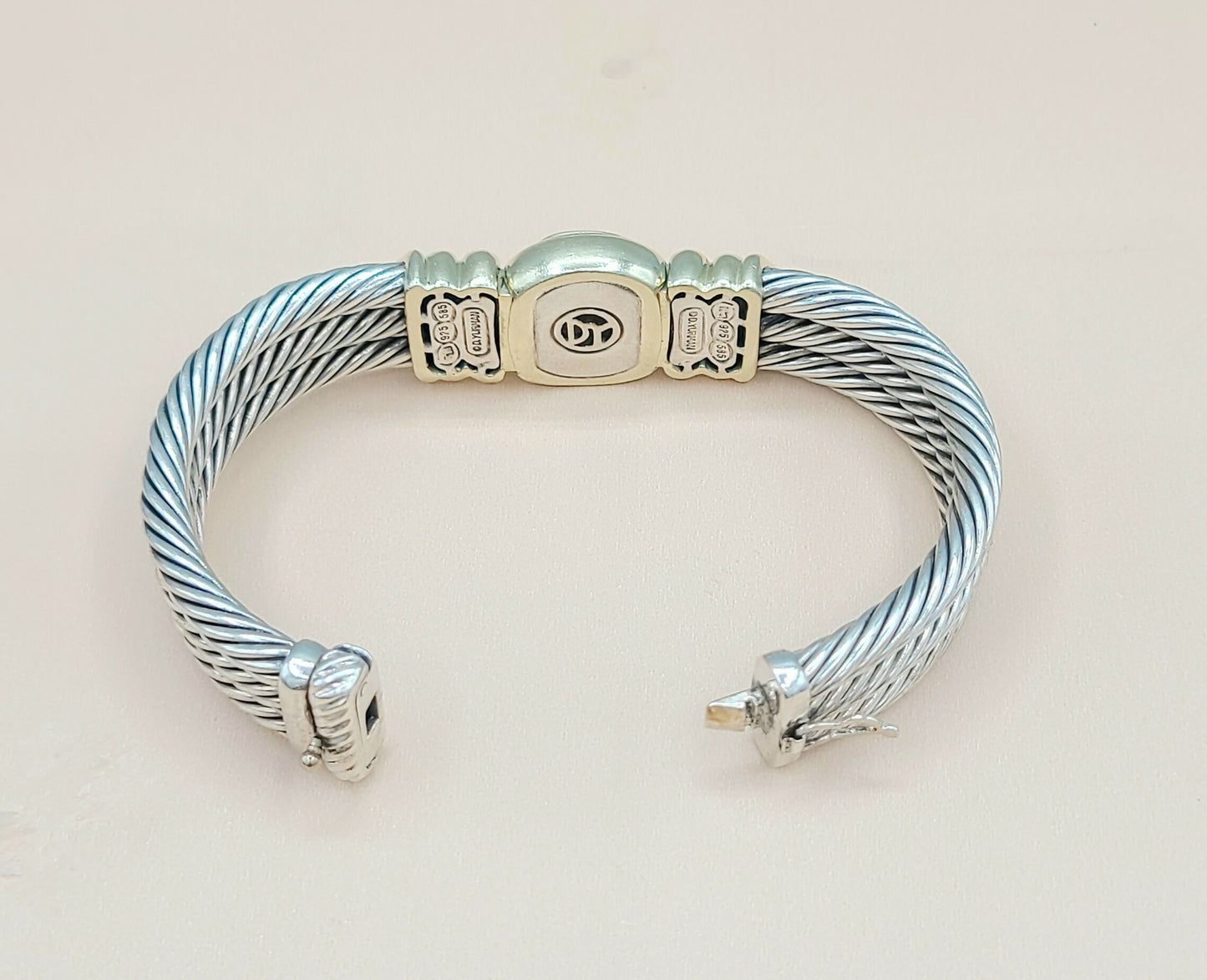 David Yurman Triple Cable Renaissance Citrine Bracelet | Certified AYW Luxury #