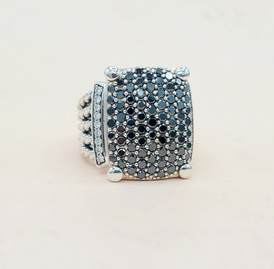 David Yurman Wheaton 20×16 Diamond Ring | Certified Pre-Owned AYW Luxury #