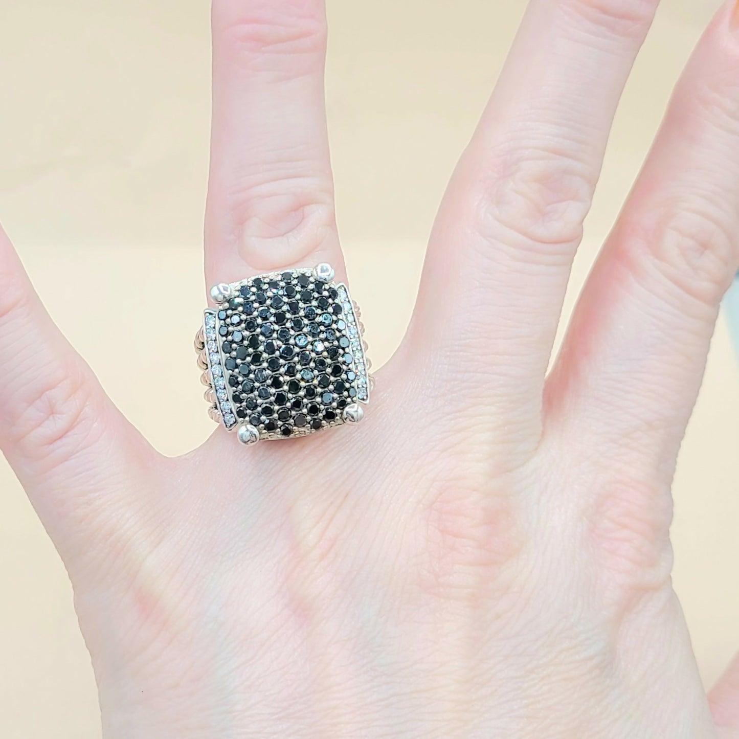 David Yurman Wheaton 20×16 Diamond Ring | Certified Pre-Owned AYW Luxury #