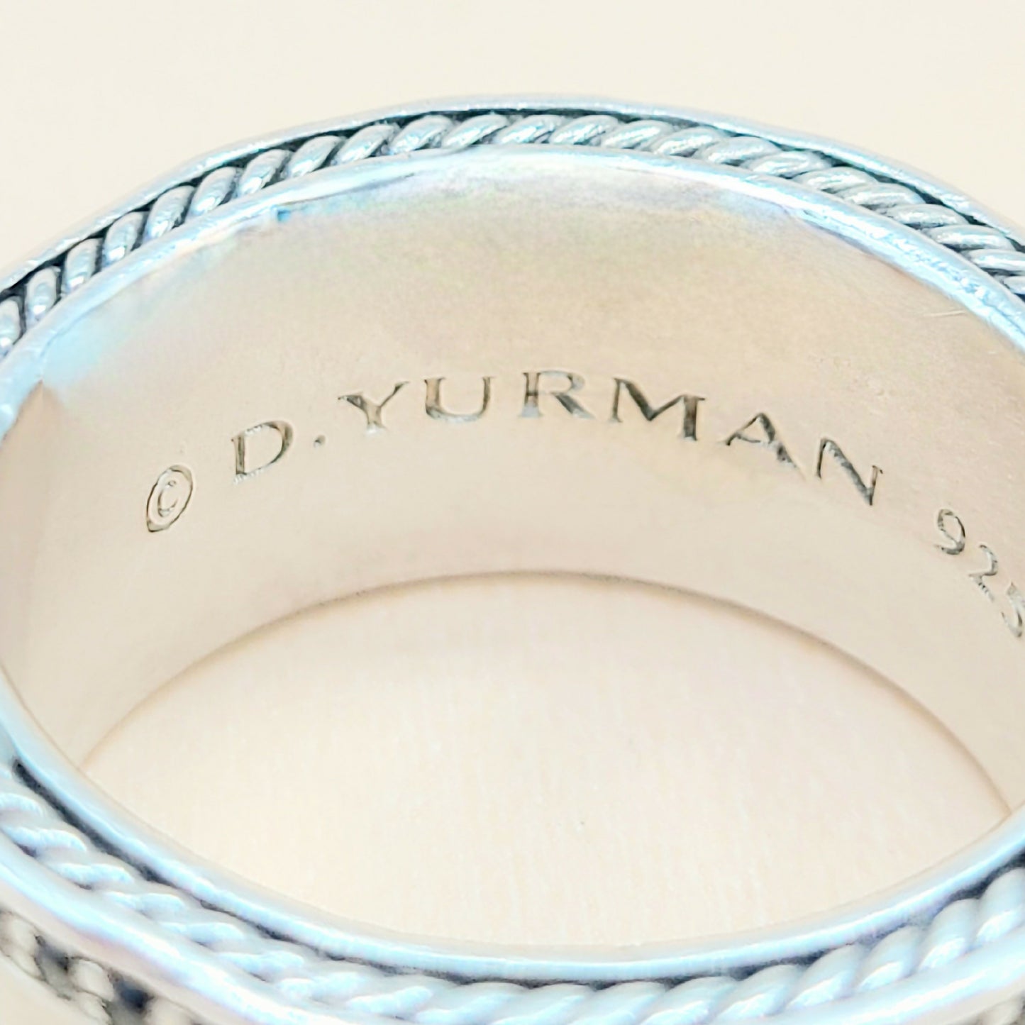 David Yurman Wide Armory Black Diamond Ring | Certified Pre-Owned AYW Luxury #