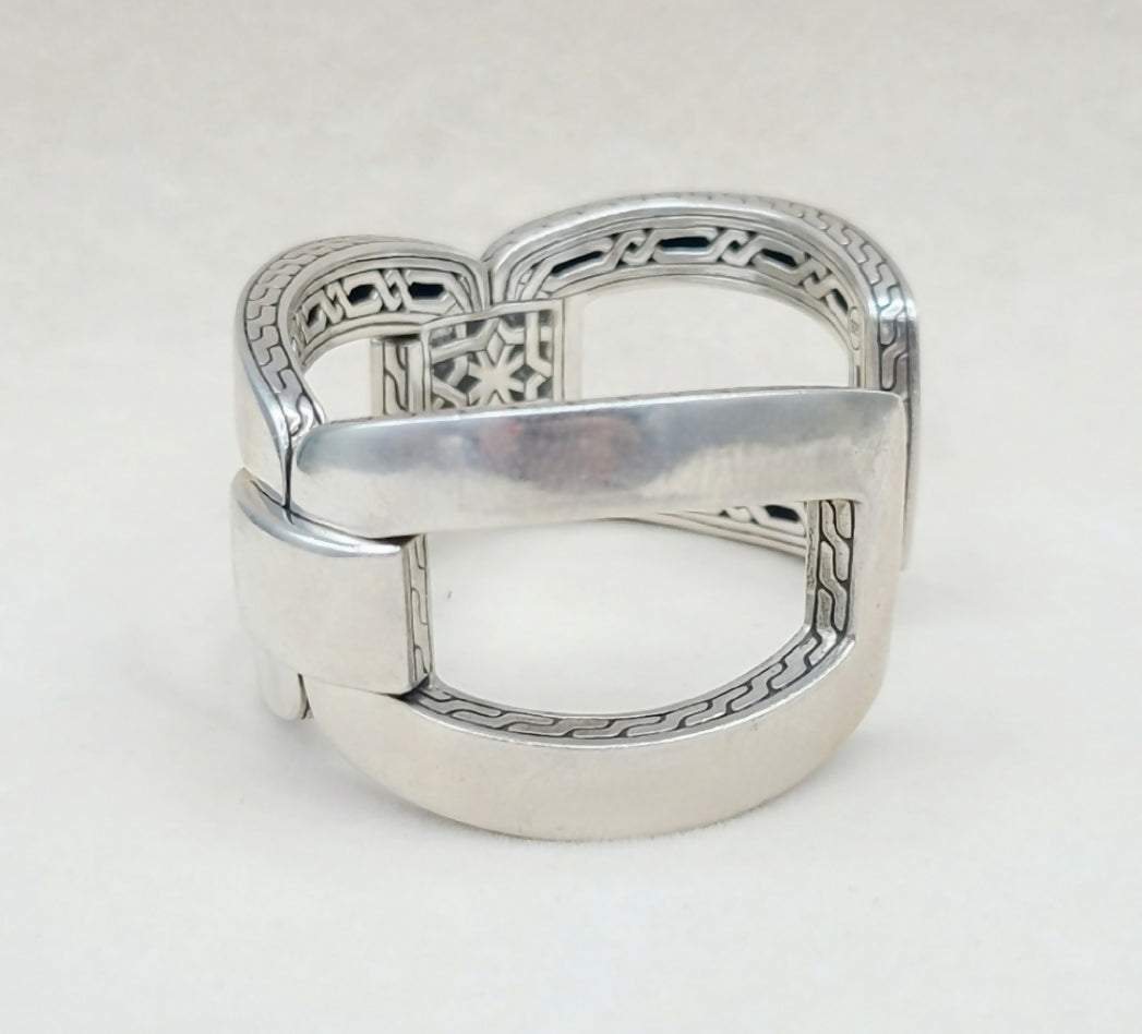 John Hardy Wo Link 35mm Wide Cuff Bracelet | Certified Pre-Owned #