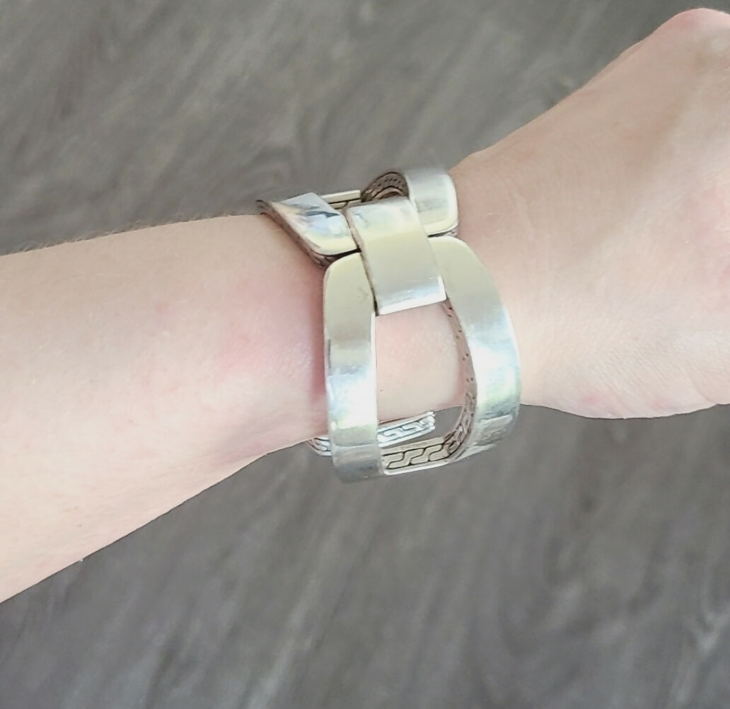 John Hardy Wo Link 35mm Wide Cuff Bracelet | Certified Pre-Owned #