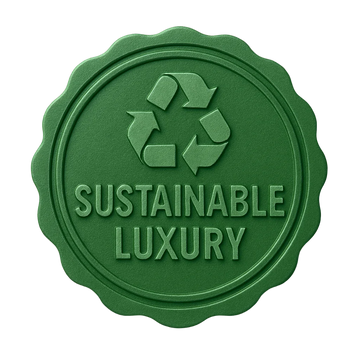Sustainable Luxury badge ayw luxury