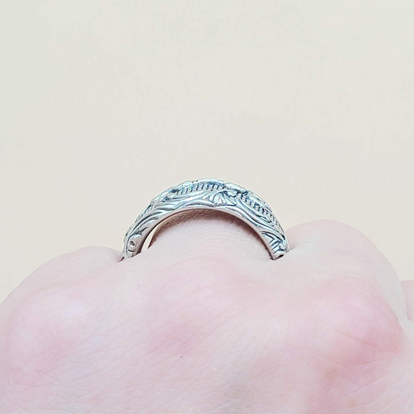 David Yurman-Waves-Band Ring