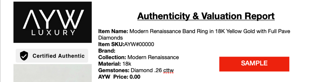 Certificate of Authenticity