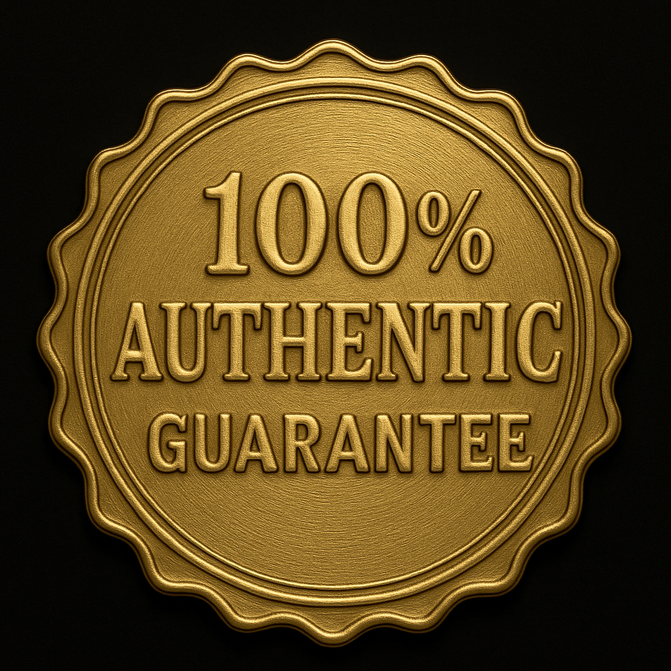 100% Authentic Badge