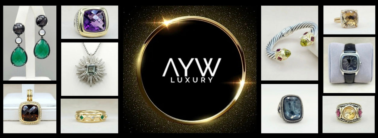 Welcome to AYW Luxury, where we pride ourselves on our selection of  David Yurman pre-owned  jewelry and more! Each item has been hand-selected, inspected and is GUARANTEED 100% AUTHENTIC