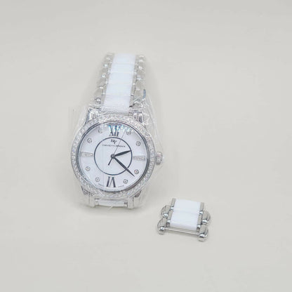 David Yurman Classic Quartz Watch – Ceramic & Diamond Bezel