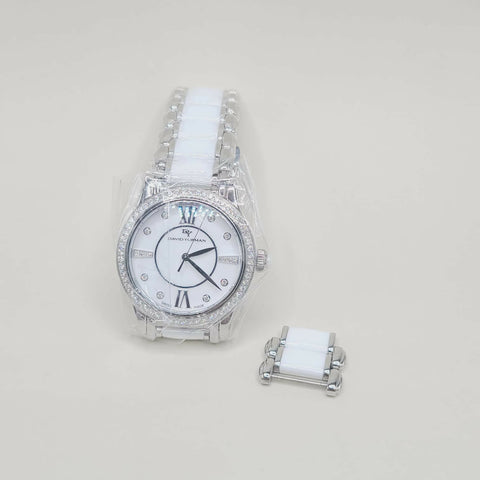 David Yurman Classic Quartz Watch – Ceramic & Diamond Bezel
