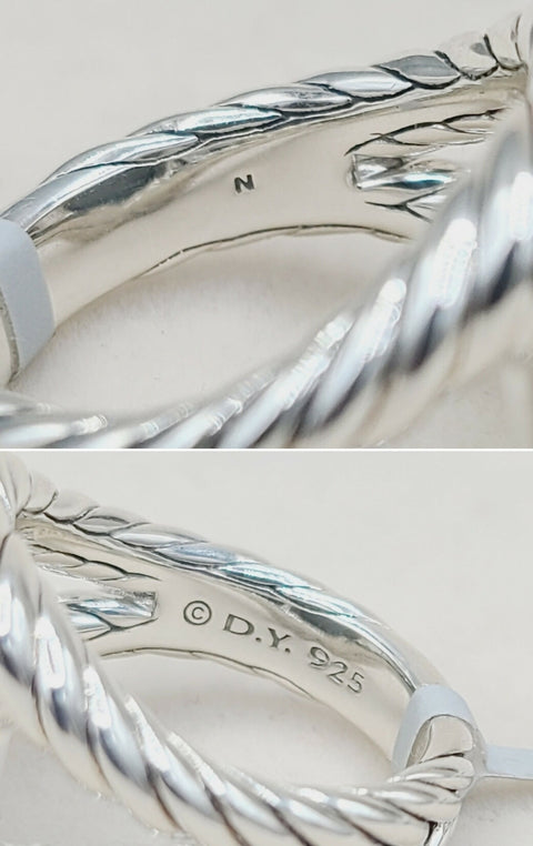  David Yurman Albion 14mm Black Orchid Diamond Ring