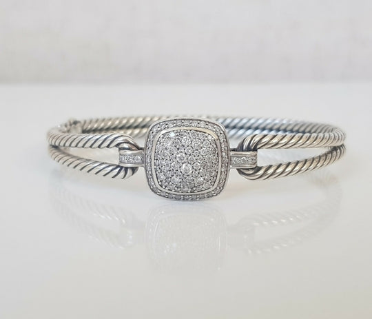  David Yurman Albion Bracelet with Diamonds