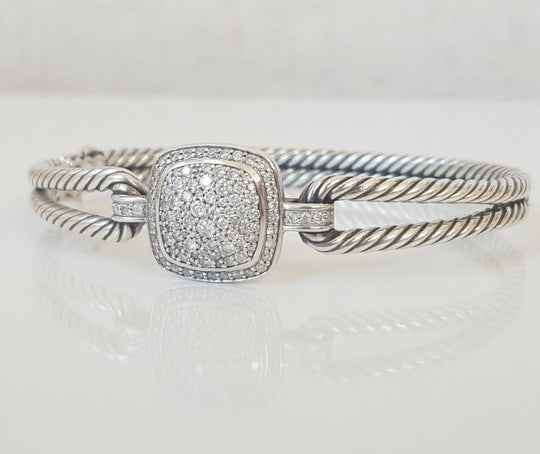  David Yurman Albion Bracelet with Diamonds