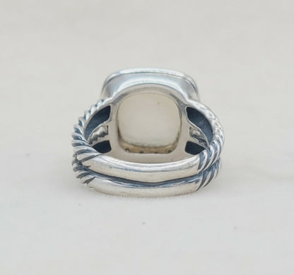 David Yurman Albion Moonlight Ice Ring | Certified Pre-Owned  AYW Luxury #