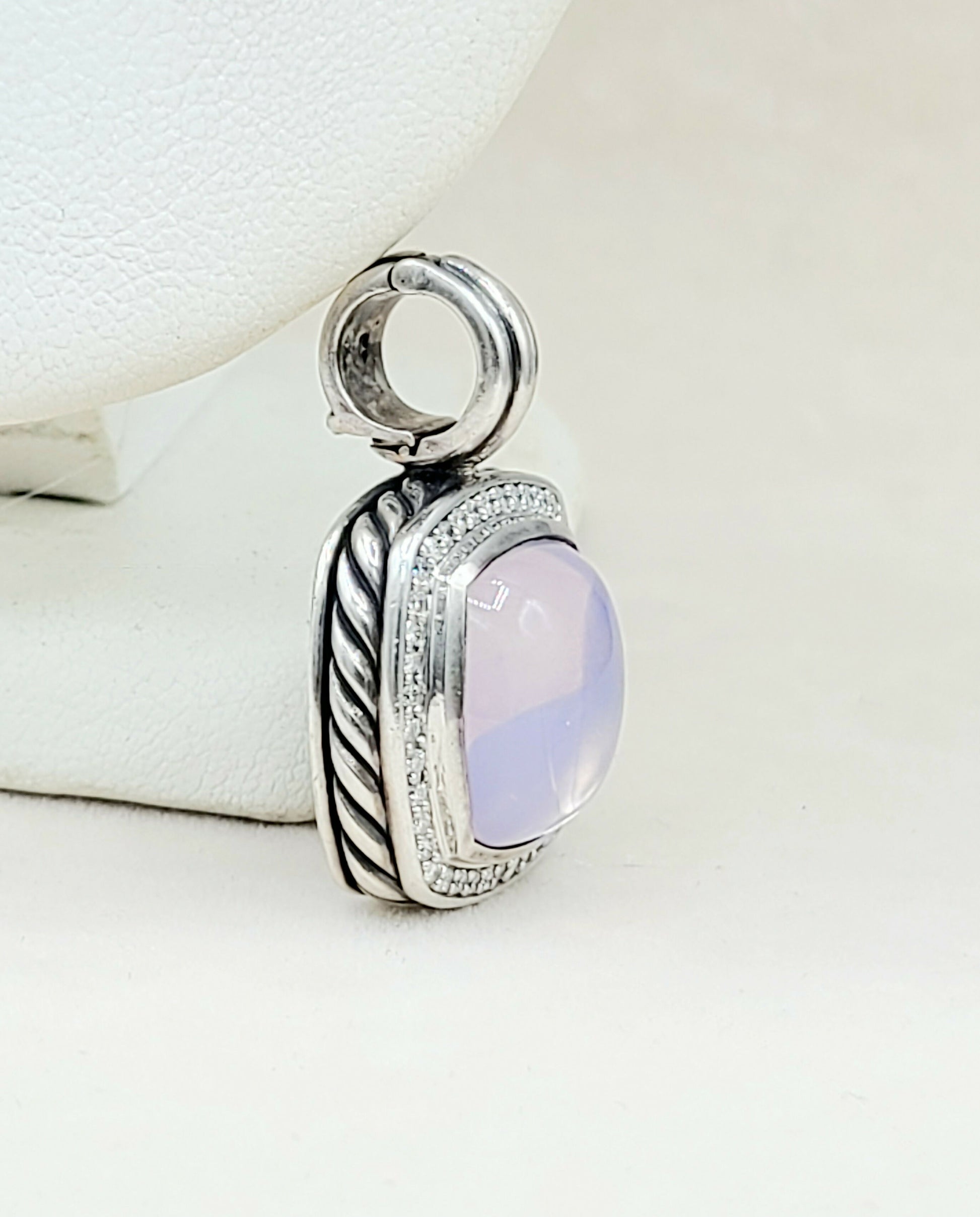 David Yurman Albion Lavender Moon Quartz Pendant | Certified Pre-Owned  AYW Luxury #