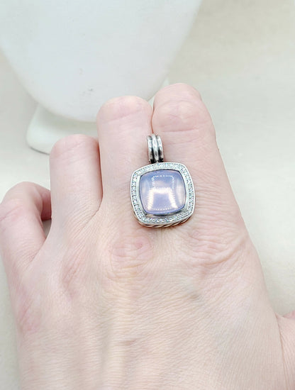 David Yurman Albion Lavender Moon Quartz Pendant | Certified Pre-Owned  AYW Luxury #