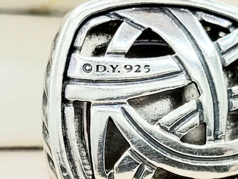  David Yurman Albion Pendant 14mm Lavender Moon Quartz