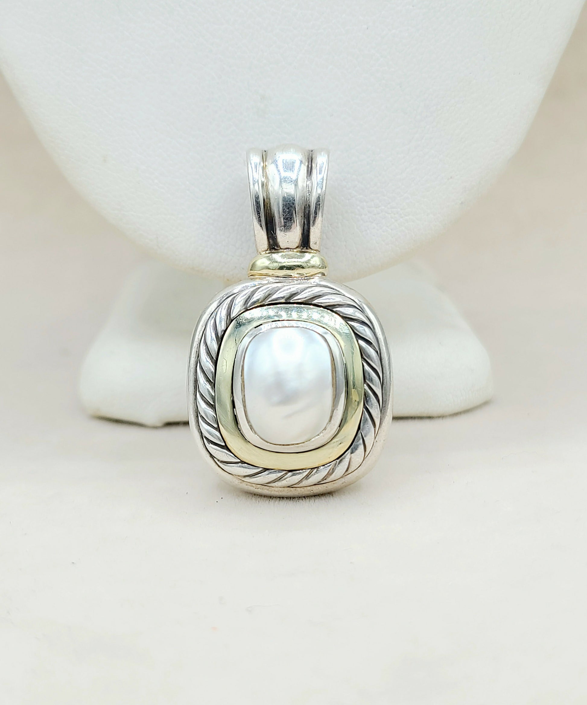 David Yurman Large Albion Mabe Pearl Pendant | Certified Pre-Owned  AYW Luxury #